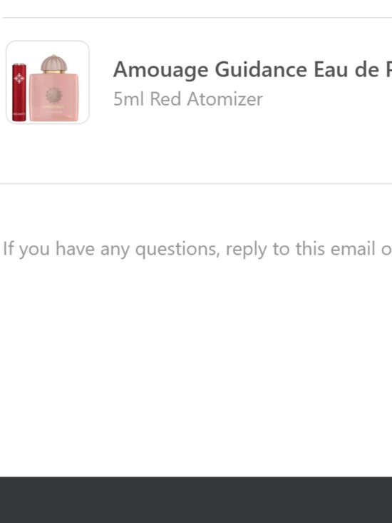 Amouage Guidance Eau de parfum 5 Ml Atomizer from DECANT - Picture 7 of 7